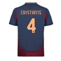 Maglia Calcio AS Roma Bryan Cristante #4 Terza Divisa 2024-25 Manica Corta